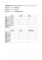 Vorschau - Arbeitsblätter - DaZ A1 Übungen zum Konjugieren/ Materialpaket - Seite 1