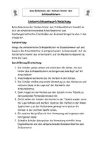 Vorschau - Stundenentwürfe - He- she - it - das s muss mit - Das Geheimnis der Verben hinter den Schlüssellöchern - Seite 1