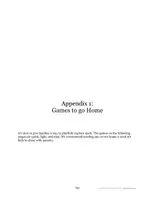 Vista previa - Unidades / Secuencias / Situaciones de Aprendizaje - Apendix 1: Games to go home - Portada