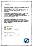Vorschau - Interaktives Material - Pets - Interaktive Übung - Wort-Bild und Präpositionen - Seite 1