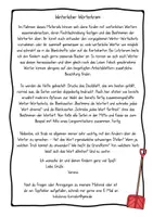 Vorschau - Stationenlernen - Winterlicher Wörterkram: Wortschatz üben & Wortarten bestimmen - Seite 1