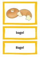 Vorschau - Bildkarten - Tafelkarten: English/international breakfast - Seite 1