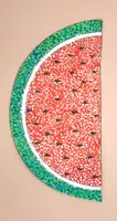Vorschau - Mal- und Bastelvorlagen - Kunst im Sommer: Wassermelone tupfen (Dot Art + Zirkel) - Seite 2
