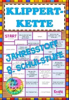 Vorschau - Spiele - Wiederholung - Jahresstoff - Deutsch 8. Klasse - Deckblatt