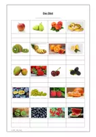 Vorschau - Arbeitsblätter - DaF/DaZ Materialpaket Wortschatz "Essen/Trinken/Obst" - Deckblatt