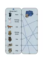 Aperçu - Apprentissages en autonomie - Anglais: Quizz multisensoriel - Compréhension écrite / Brown Owl - Bandquiz - Page 1