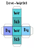 Vorschau - Spiele - Lese-Würfel - Seite 1