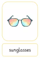 Vorschau - Präsentationen/Tafelbilder - Summer Flashcards zur Wortschatzeinführung Sommer - Seite 3