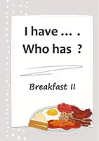 Vorschau - Spiele - Lesespiel: I have ... . Who has ... ? - English breakfast II - Seite 1