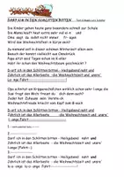 Vorschau - Audio-Dateien - Weihnachtslied 'Darf ich in den Schlitten bitten', Voll- und Halbplayback - Seite 1