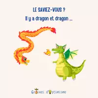Vorschau - Poster - Ich lerne mit Graines d’Optimisme – Der Drache - Deckblatt