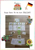 Aperçu - Jeux - Escape Game On the farm (DaZ_DaF) - Page de couverture