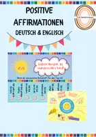 Vorschau - Poster - Positive Affirmationen to go - Deutsch und Englisch - Deckblatt