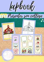 Vorschau - Stundenentwürfe - Lapbook: Présenter son collège/école (Vorlagen) - Deckblatt