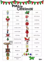 Vorschau - Arbeitsblätter - Christmas Vocabulary sheet - Seite 2