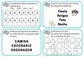 Vista previa - Hojas de trabajo - PACK Funciones Ejecutivas - página 3
