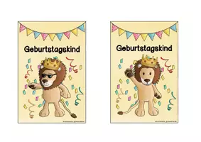 Vorschau - Poster - Löwenklasse - Geburtstagsschilder / Geburtstagsaufsteller - Seite 3