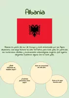 Vista previa - Hojas de trabajo - Albania - Hoja de trabajo en español - Portada