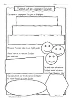 Vorschau - Arbeitsblätter - Sketchnote/ Arbeitsblatt "Rückblick auf das vergangene Schuljahr" - Seite 1