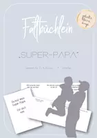 Vorschau - Arbeitsblätter - Faltbuch zum Vatertag "Super-Papa" - Deckblatt
