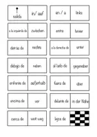 Vorschau - Spiele - Präpositionen des Ortes Domino + Puzzle - preposiciones de lugar - Seite 2