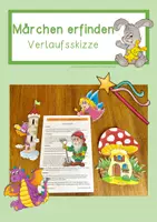 Vorschau - Stundenentwürfe - Verlaufsskizze "Märchen erfinden" - Deckblatt