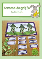 Vorschau - Aufgabenkarten - Sammelbegriffe Märchen - Deckblatt