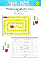 Vorschau - Arbeitsblätter - Würfelspiel zur optischen Analyse "L l" (Grundschrift) - Deckblatt