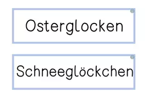 Vorschau - Arbeitsblätter - Frühlingswörter Rhythmusbausteine - Seite 2