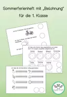 Vorschau - Arbeitsblätter - Sommerferienheft Klasse 1 - Deckblatt