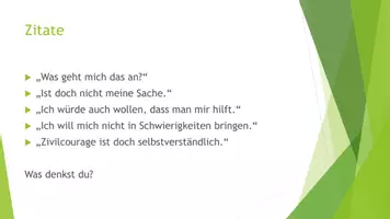 Vorschau - Stundenentwürfe - Unterrichtsidee Zivilcourage selbst erarbeiten Diskussionsanregung - Seite 3