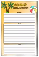 Vorschau - Arbeitsblätter - Sommer - Würfelgeschichte - Seite 3