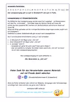 Vorschau - Arbeitsblätter - Lesespaziergang mit "Sch sch"- Wörtern (Druckschrift sw) - Seite 1