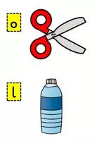 Vorschau - Arbeitsblätter - Lesespaziergang mit "Sch sch" - Wörtern (Grundschrift farbig) - Seite 2