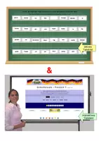 Vorschau - Stundenentwürfe - Digitale Tafelbilder - die Satzbaumaschine - Thema Freizeit - Seite 1