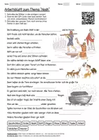 Vorschau - Arbeitsblätter - Arbeitsblatt "Noah" + Onlineübung & MP3 + Mindmap + Infografik - Deckblatt