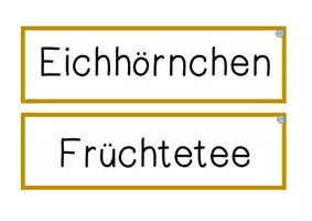 Vorschau - Arbeitsblätter - Herbstwörter Rhythmusbausteine - Seite 3