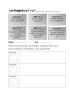 Vorschau - Arbeitsblätter - Lerntagebuch für Lern- und Arbeitsprozess - Seite 1