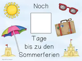 Vorschau - Poster - COUNTDOWN bis zu den SOMMERFERIEN * Dekoration Klassenzimmer - Seite 2