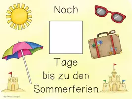 Vorschau - Poster - COUNTDOWN bis zu den SOMMERFERIEN * Dekoration Klassenzimmer - Seite 3