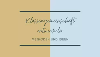 Vorschau - Anderer Materialtyp - Methoden-Kartei - Thema: Klassengemeinschaft entwickeln - Seite 1