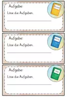 Vorschau - Aufgabenkarten - Aufgabenkarten für die Freiarbeit / zwischendurch - Seite 1