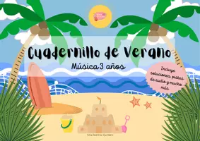 Vista previa - Unidades / Secuencias / Situaciones de Aprendizaje - Cuadernillo Musical de Verano - 3 Años - Portada