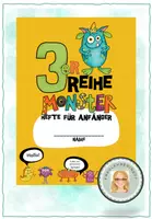 Vorschau - Arbeitsblätter - Malreihen üben für Anfänger: 3er Reihe - Deckblatt