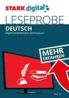 Vorschau - Test - PRÜFUNG Digital - Deutsch - Allgemeinbildendes Gymnasium - Deckblatt