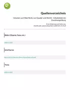 Vorschau - Arbeitsblätter - Volumen und Oberfläche von Quader und Würfel - Arbeitsblatt mit Zuordnungsübung - Seite 2