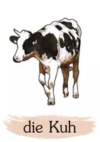 Vorschau - Bildkarten - Tiere Bildkarten zum Üben der Tiernamen - Deckblatt