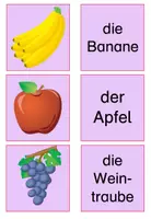 Vorschau - Bildkarten - Wortschatzkarten Obst - Seite 3