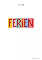 Vorschau - Arbeitsblätter - Mathe: Pixelart - Sommerferien 2022 - Freebie - Seite 2
