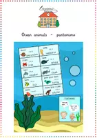 Vorschau - Spiele - Ocean animals - pantomime - Deckblatt